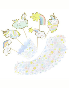 Cupcake-Set I Einhorn