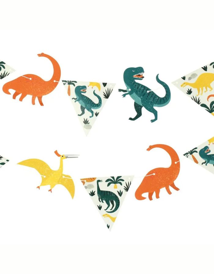 Girlande I Dinosaurier
