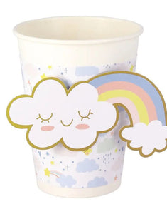 Pappbecher 6er-Set I Einhorn