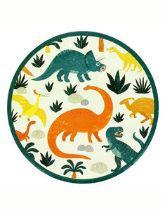 Pappteller 6er-Set I Dinosaurier