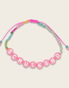 Perlenarmband Schulkind I Rosa
