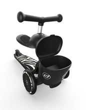 Laden Sie das Bild in den Galerie-Viewer, 2in1 Scooter Highwaykick 1 Lifestyle I Zebra
