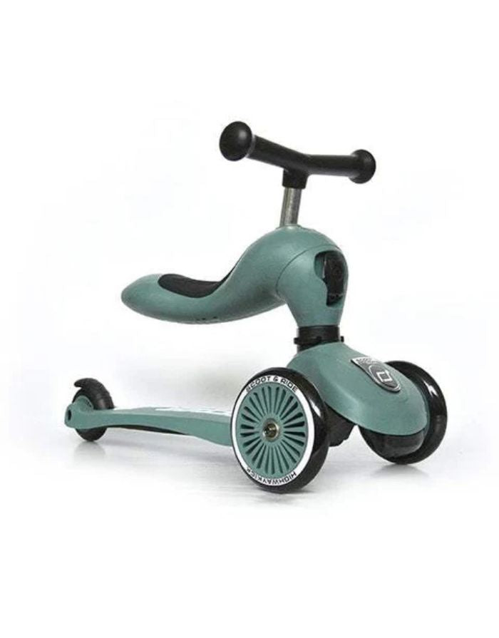 2in1 Scooter Highwaykick 1 I Forest