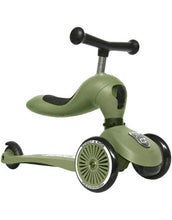 Laden Sie das Bild in den Galerie-Viewer, 2in1 Scooter Highwaykick 1 I Olive
