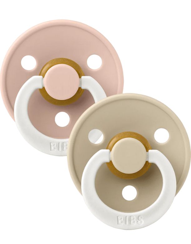 Schnuller Colour Night 2er-Set I Blush & Vanilla