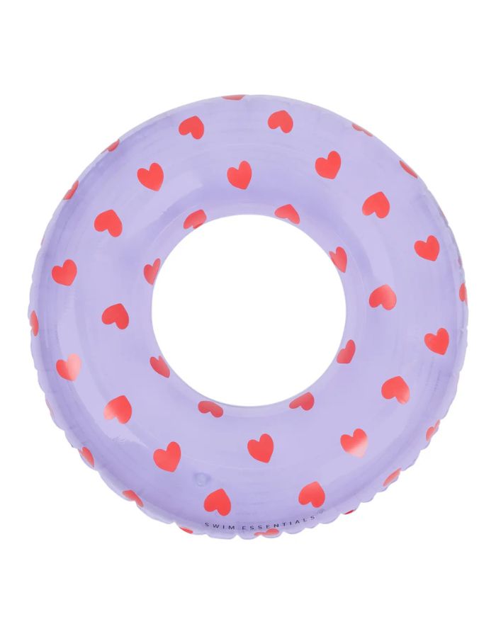 Schwimmring ø 90cm I Lila Hearts