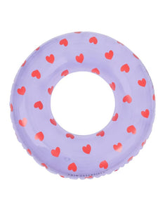 Schwimmring ø 90cm I Lila Hearts