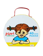 Laden Sie das Bild in den Galerie-Viewer, Puzzlekoffer 40 Teile I Pippi Langstrumpf
