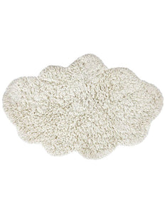Teppich Cloud 110x72cm I Naturweiß