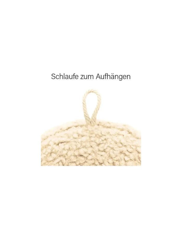 Buchstabenkissen A-Z I Wollweiß