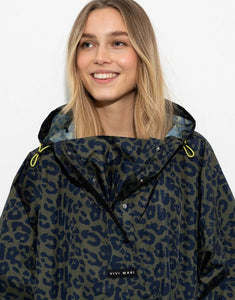 Raincoat I Leo Splashes Navy/Olive