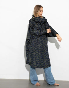 Raincoat I Leo Splashes Navy/Olive