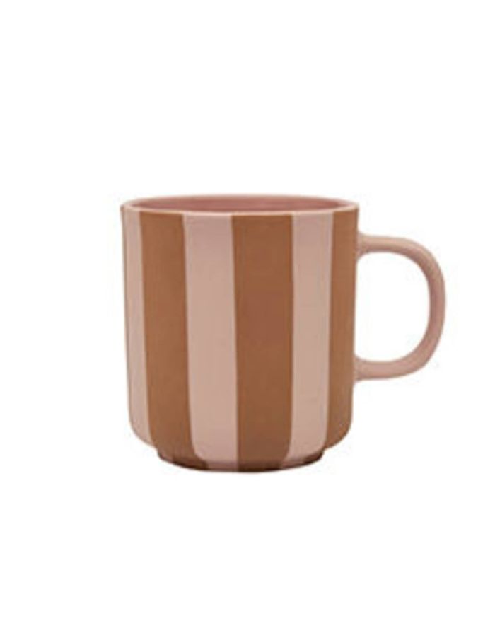 Becher Toppu I Caramel/Rose