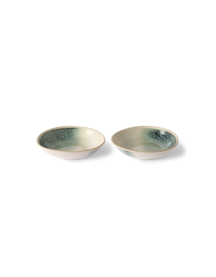 Curry Bowl 70's Keramikschale I Mist