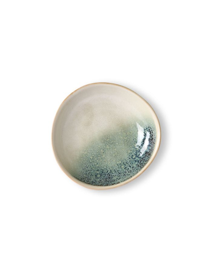 Curry Bowl 70's Keramikschale I Mist
