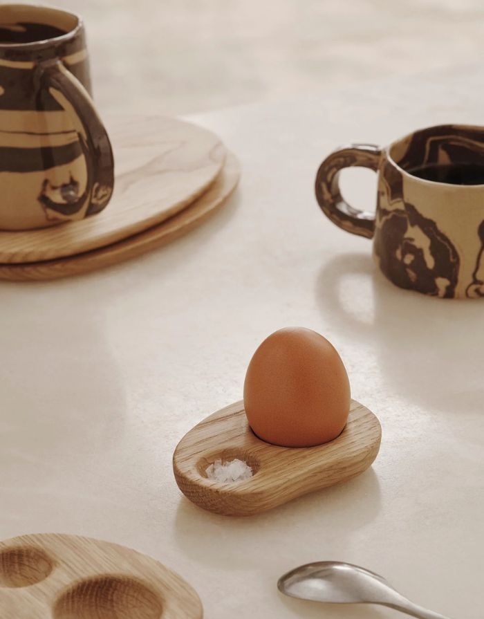 Eierbecher Cairn 2er-Set I Oak – nordlykk