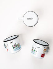 Laden Sie das Bild in den Galerie-Viewer, Becher Emaille 3,7dl I Moomin - Little My
