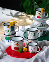 Laden Sie das Bild in den Galerie-Viewer, Becher Emaille 3,7dl I Moomin - Little My
