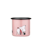 Laden Sie das Bild in den Galerie-Viewer, Becher Emaille 3,7dl I Moomin - Mama Pink
