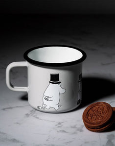 Becher Emaille I Moomin - Papa Grey