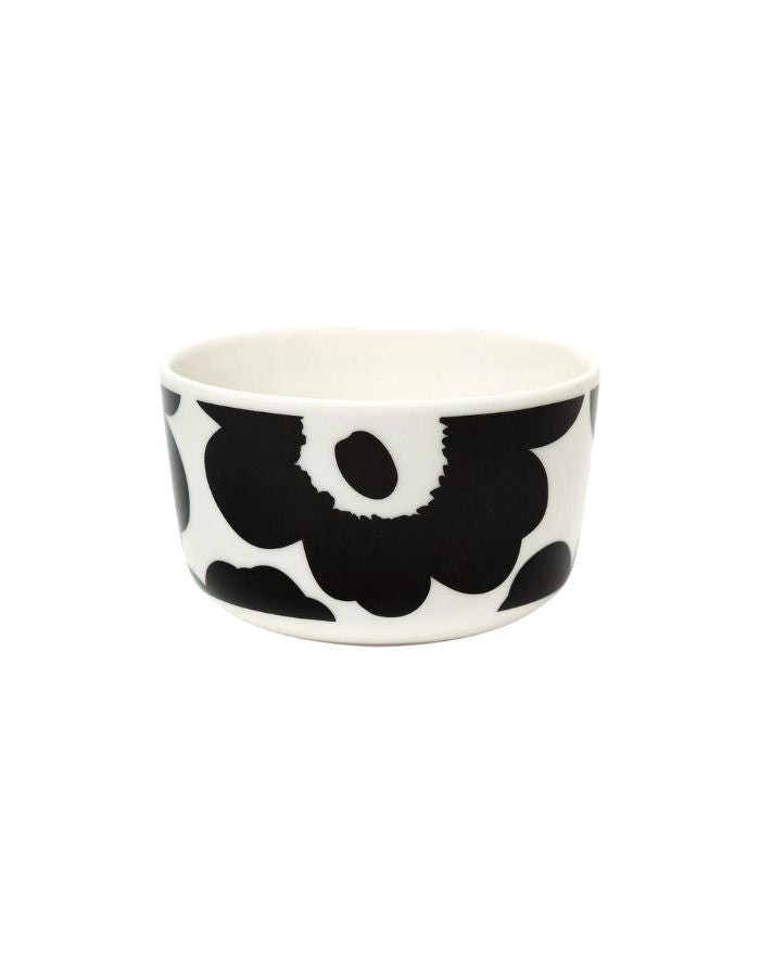 Schälchen Oiva/Unikko 2,5dl I Schwarz/Weiß