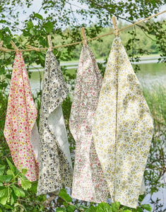 Geschirrhandtuch Floral l Green/Nature Mix