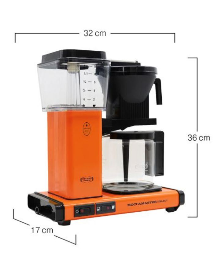 Filterkaffeemaschine KBG Select I Orange
