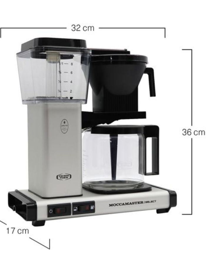 Filterkaffeemaschine KBG Select I Matt Silver