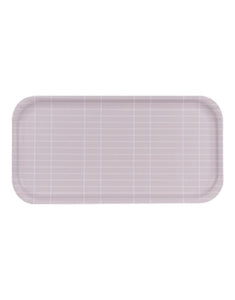 Tablett Checks I Beige