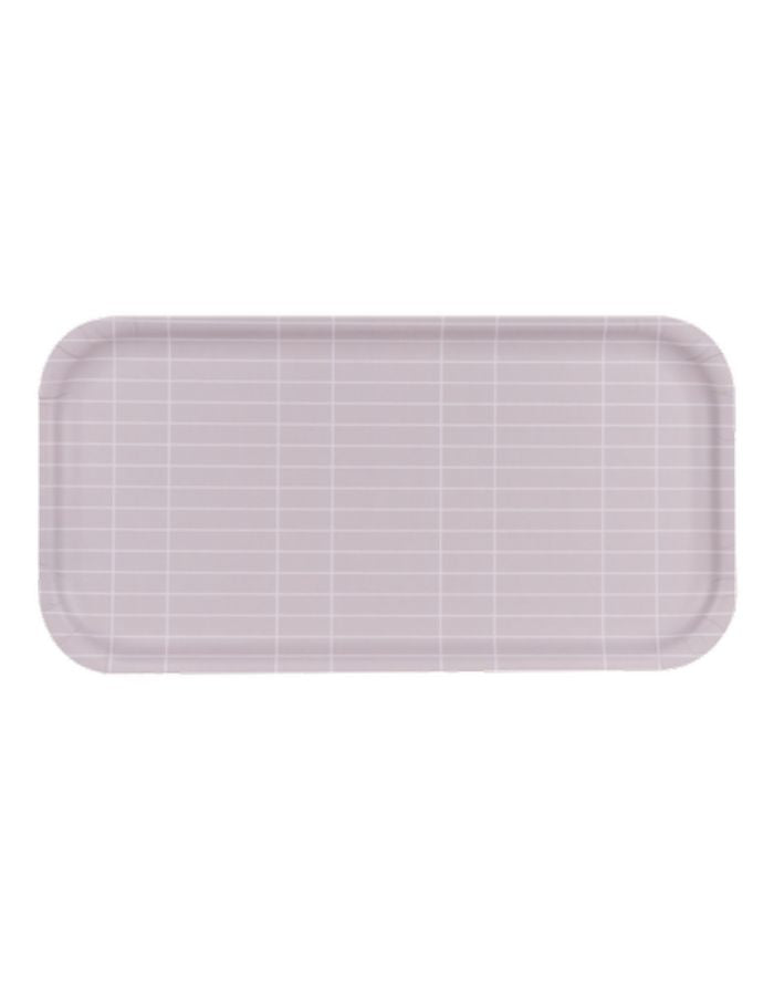 Tablett Checks I Beige