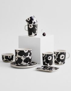 Schälchen Oiva/Unikko 5dl I Schwarz/Weiß