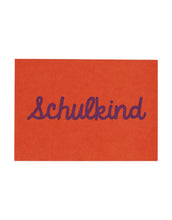 Laden Sie das Bild in den Galerie-Viewer, Postkarte Schulkind I Lila / Orange
