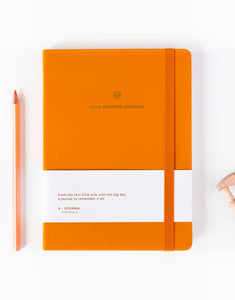 Journal 9 Months I Orange