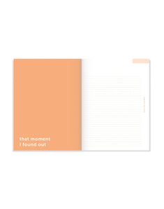 Journal 9 Months I Orange
