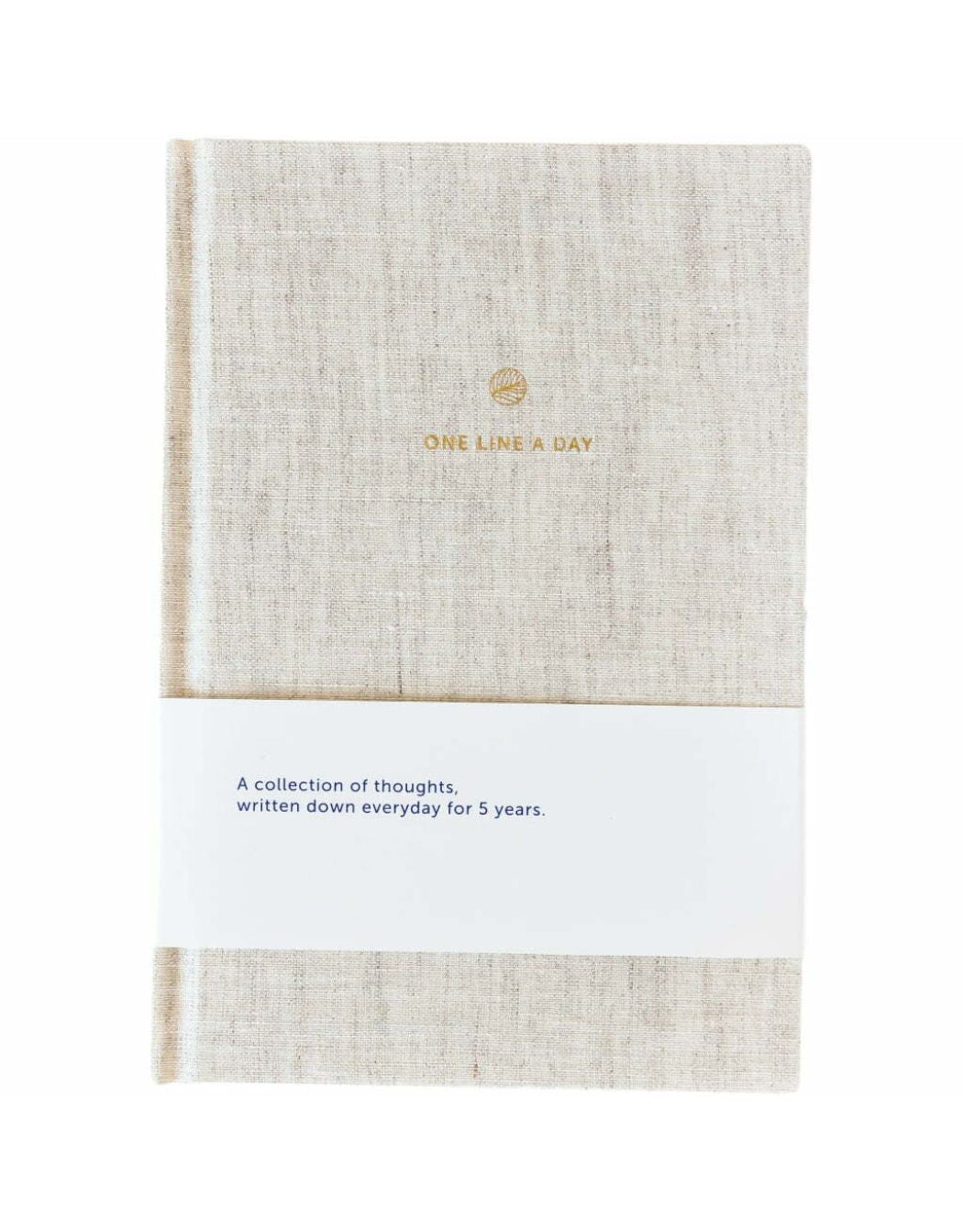 Journal One Line A Day I Linen