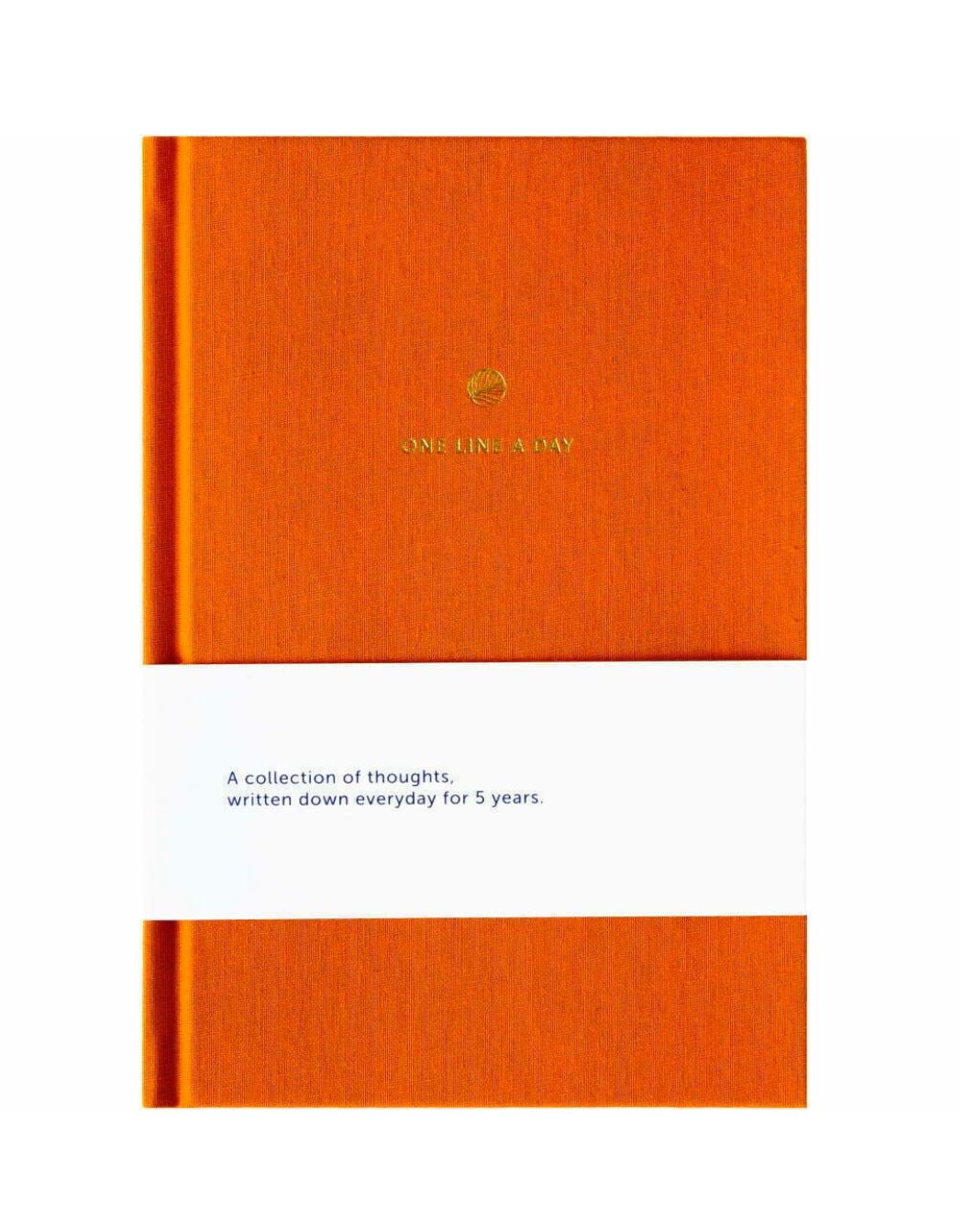 Journal One Line A Day I Orange