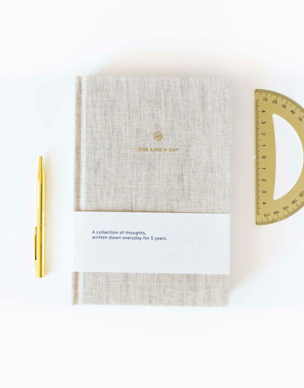 Journal One Line A Day I Linen