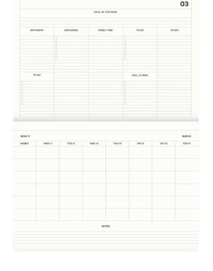 Kalender Familienplaner 2024 I Punkte