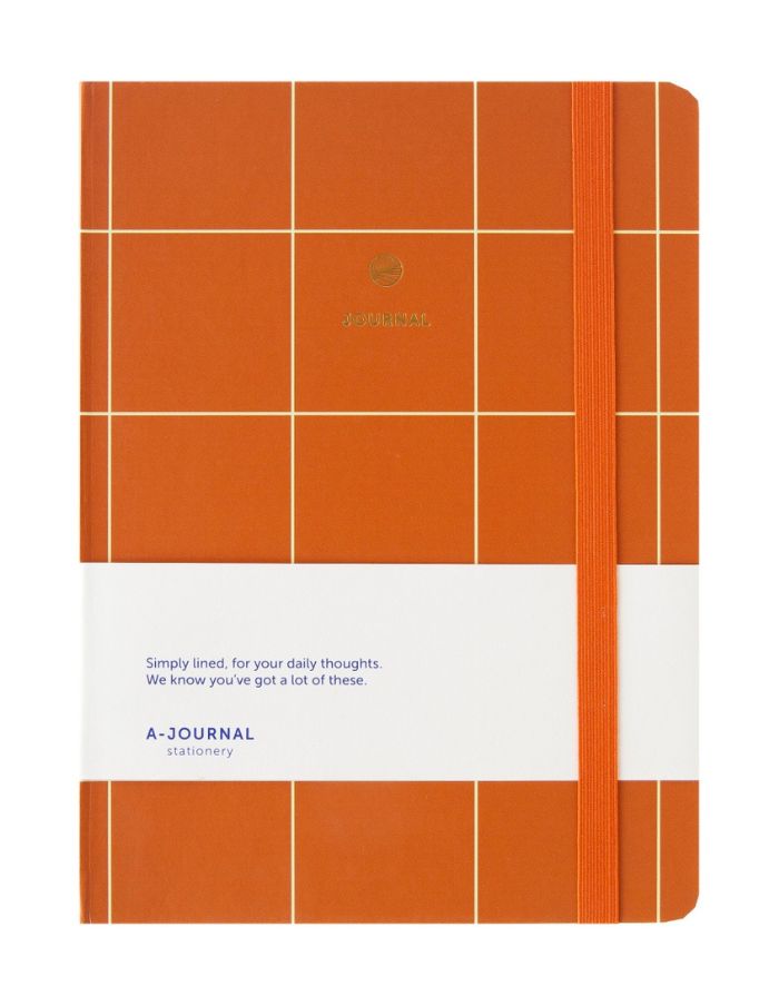 Notizbuch I Terracotta Checkered