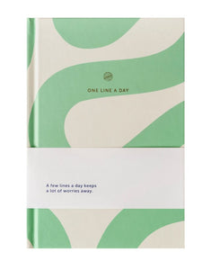 Journal One Line A Day I Flow Mint
