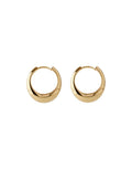 Ohrring Globe Huggies I Gold