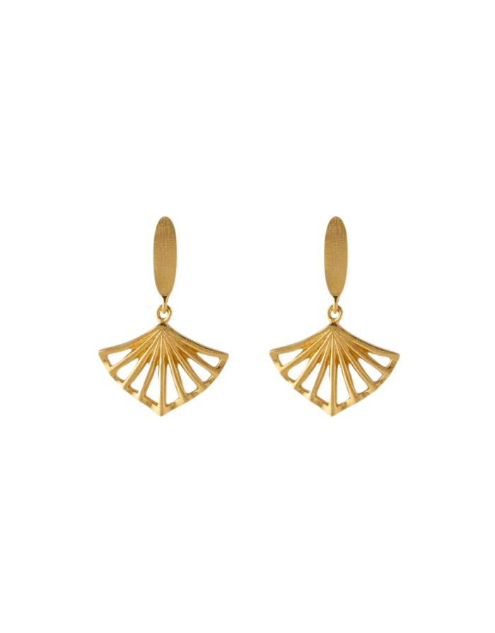 Ohrringe Ballerina I Gold