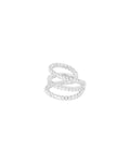 Earcuff Twisted I Silber
