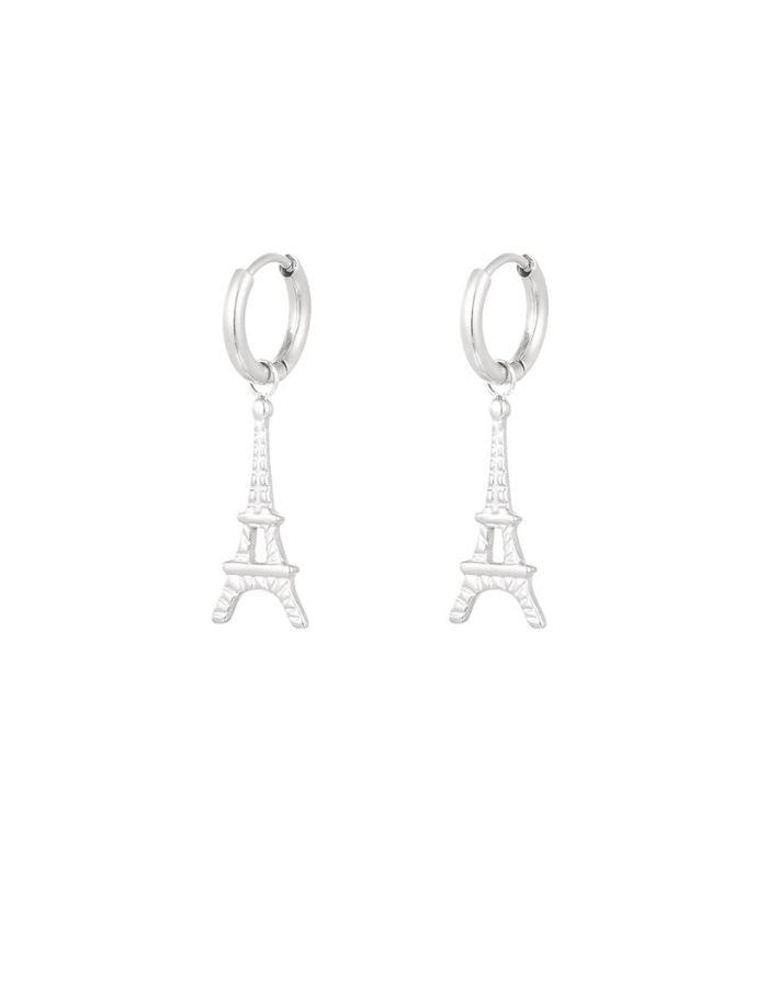Ohrringe Eiffel Tower I Silber