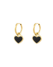 Laden Sie das Bild in den Galerie-Viewer, Ohrringe Lover I Gold &amp; Black
