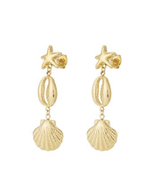 Laden Sie das Bild in den Galerie-Viewer, Ohrringe Ocean Breeze I Gold
