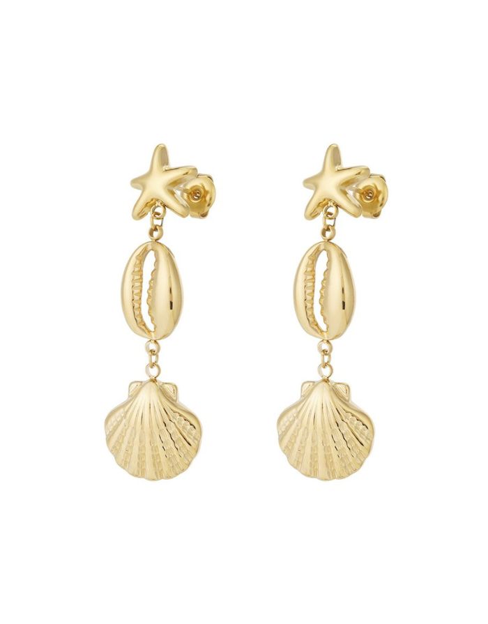 Ohrringe Ocean Breeze I Gold