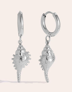 Ohrringe Ocean Conch I Silber