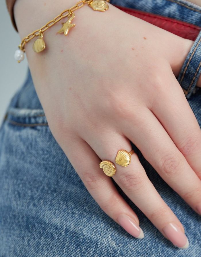 Ring Beach Vibes I Gold
