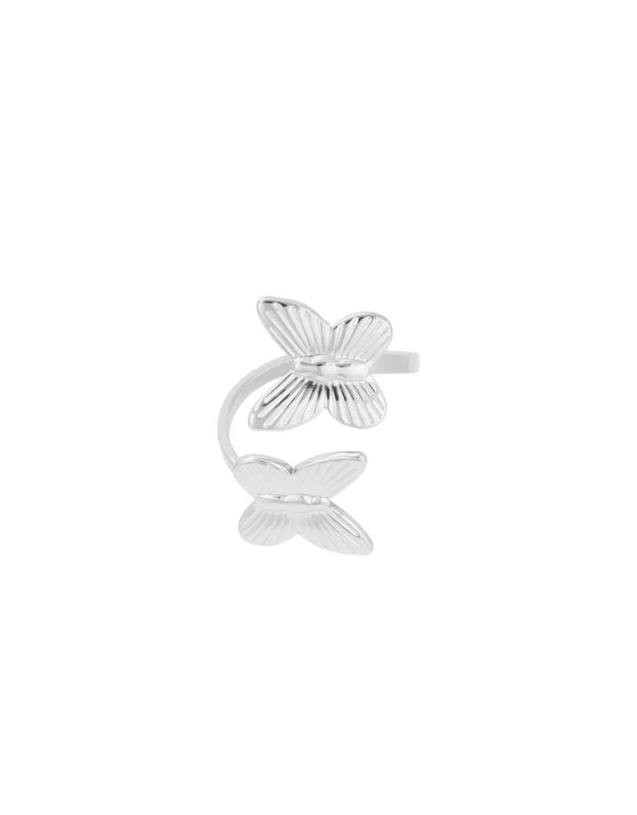 Ring Double Wings I Silber